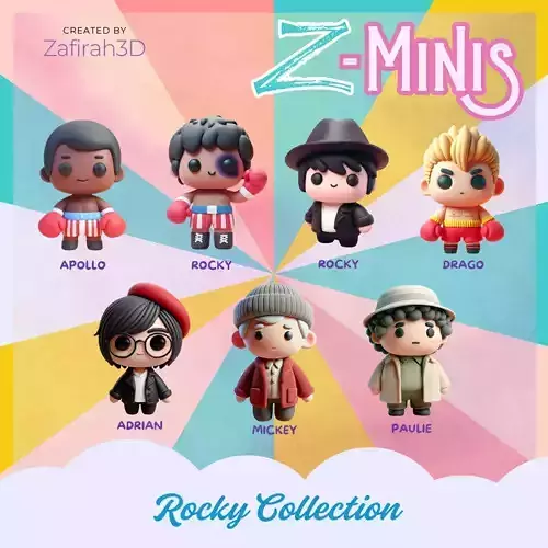 Z-Minis Rocky Balboa Collection