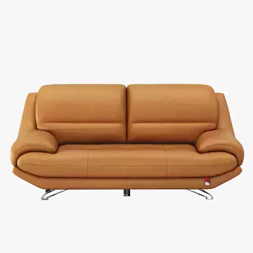  Premium Leather Sofa 3D model