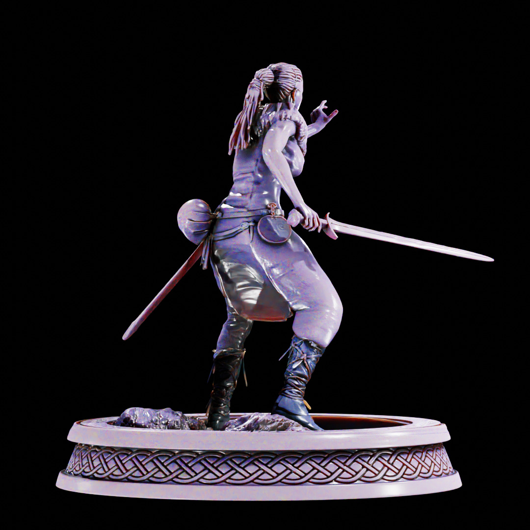 HELLBLADE SENUA SACRIFICE - SENUA - PRINTABLE DETAILED MODEL 3D print model_22