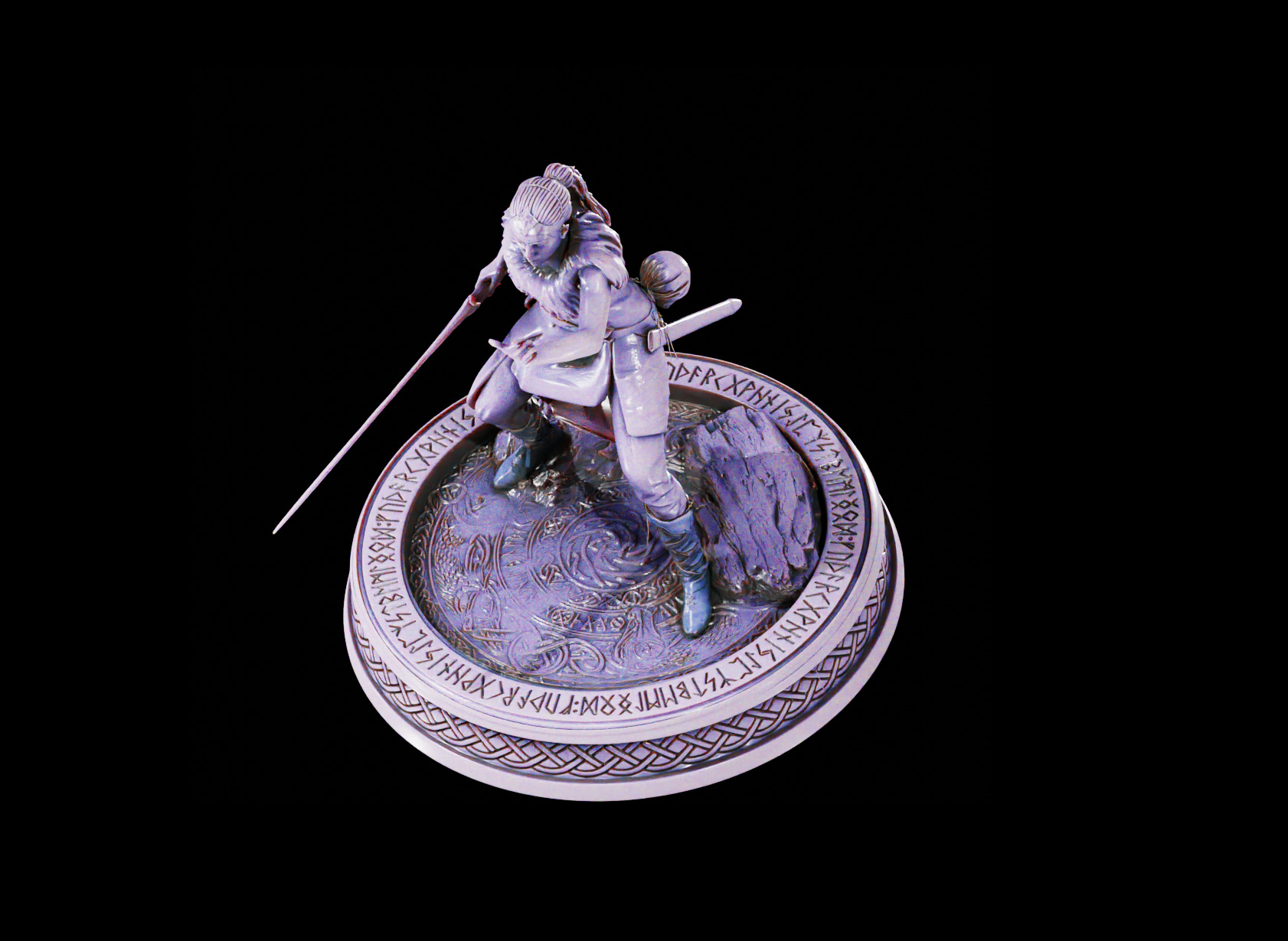 HELLBLADE SENUA SACRIFICE - SENUA - PRINTABLE DETAILED MODEL 3D print model_6