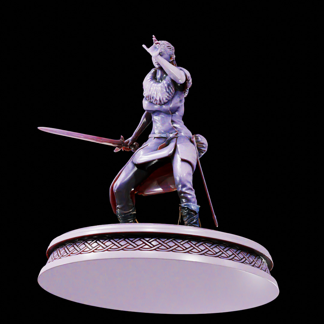 HELLBLADE SENUA SACRIFICE - SENUA - PRINTABLE DETAILED MODEL 3D print model_21