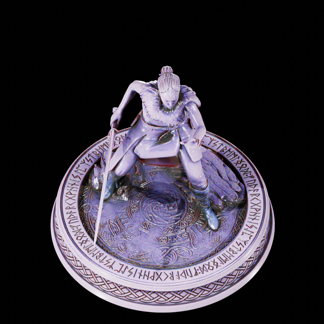 HELLBLADE SENUA SACRIFICE - SENUA - PRINTABLE DETAILED MODEL 3D print model_18