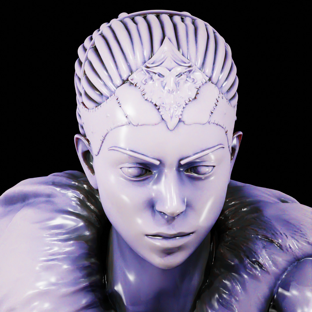 HELLBLADE SENUA SACRIFICE - SENUA - PRINTABLE DETAILED MODEL 3D print model_27