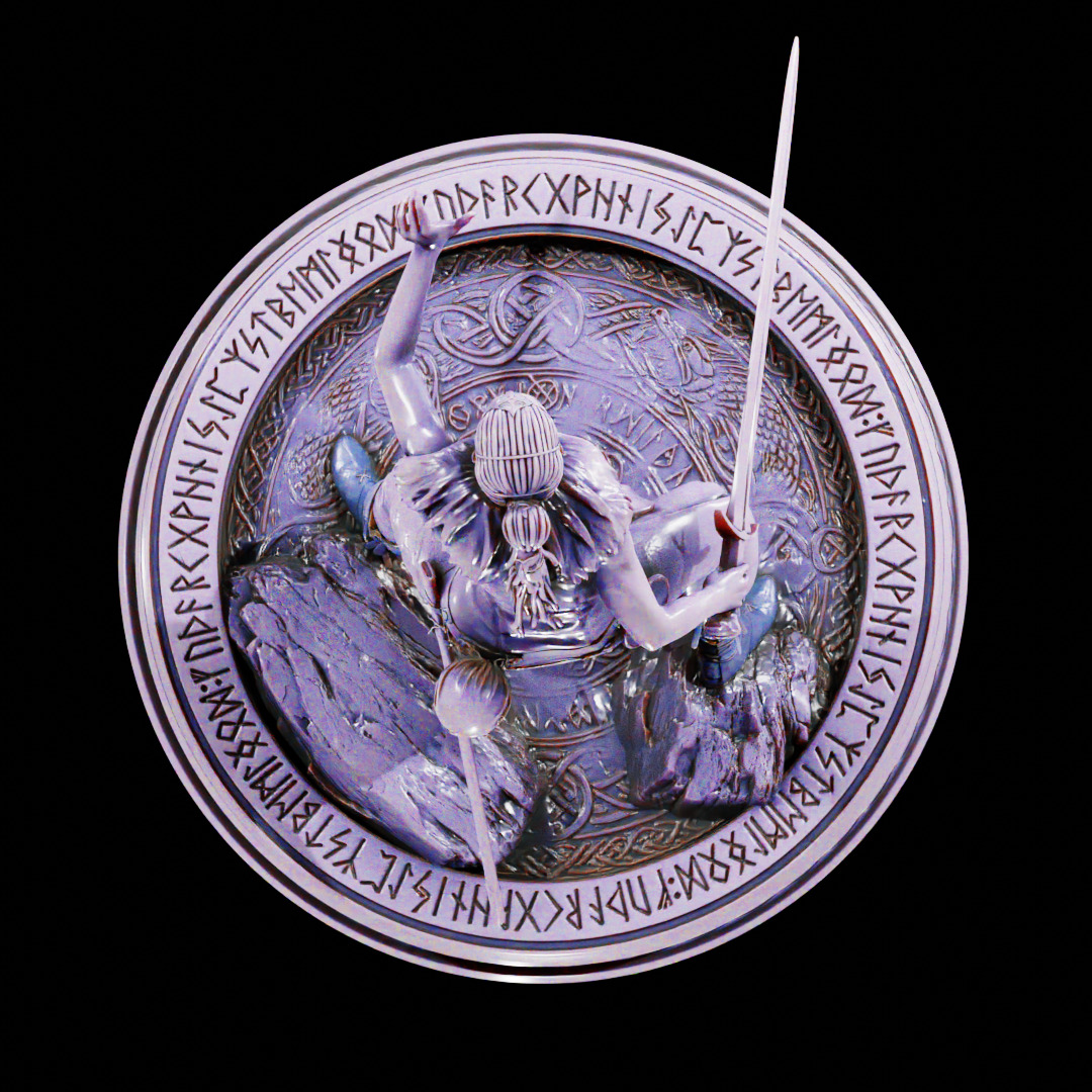 HELLBLADE SENUA SACRIFICE - SENUA - PRINTABLE DETAILED MODEL 3D print model_4