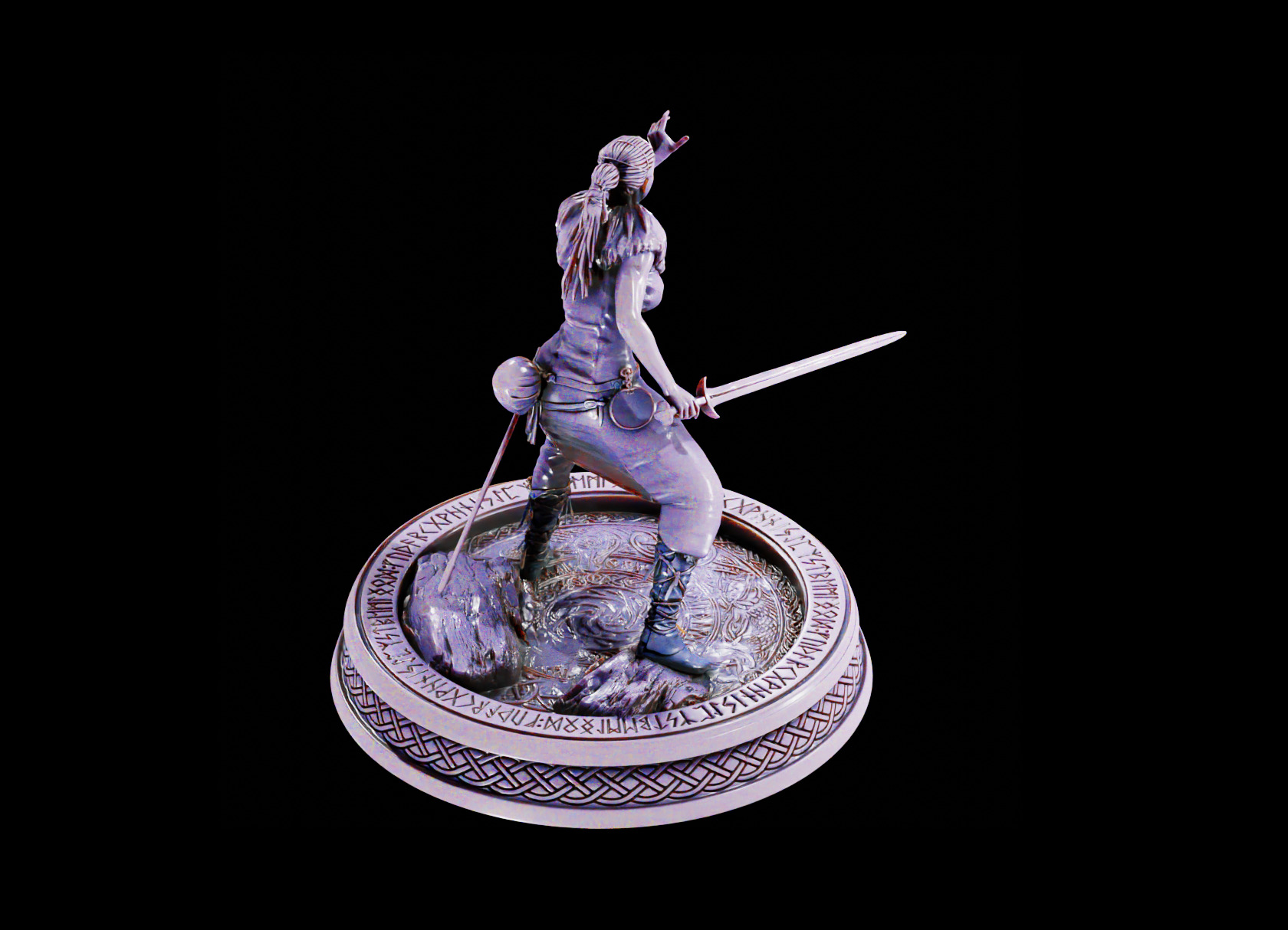 HELLBLADE SENUA SACRIFICE - SENUA - PRINTABLE DETAILED MODEL 3D print model_3