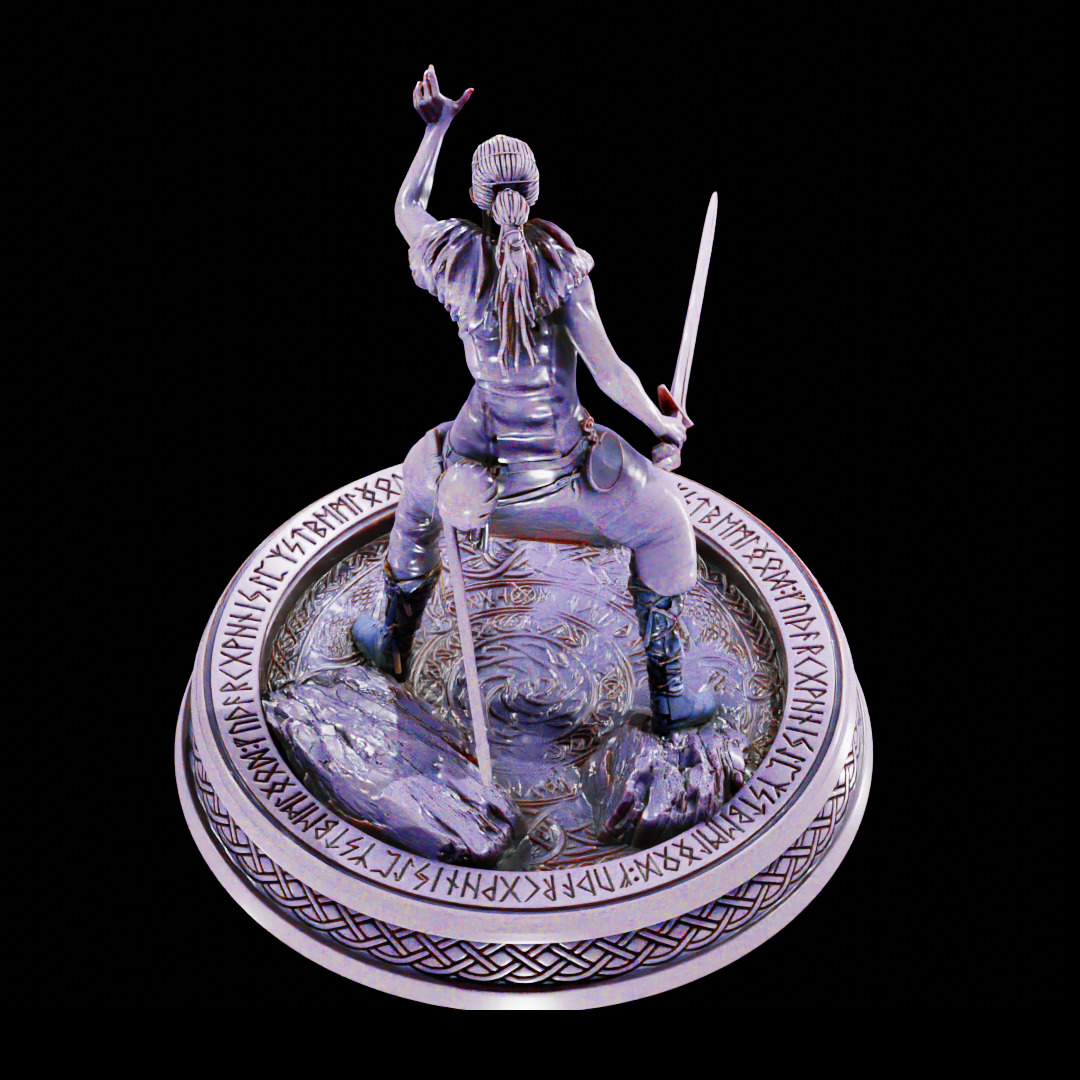 HELLBLADE SENUA SACRIFICE - SENUA - PRINTABLE DETAILED MODEL 3D print model_15