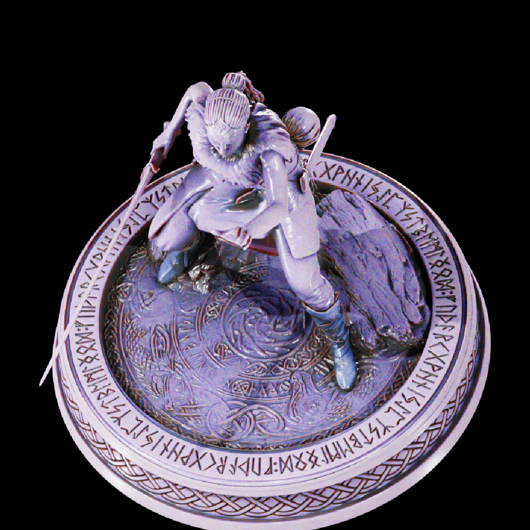 HELLBLADE SENUA SACRIFICE - SENUA - PRINTABLE DETAILED MODEL 3D print model_19