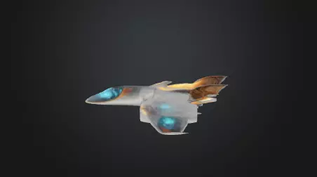  fantastic airplane 3D model 3D model_0