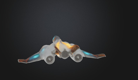  fantastic airplane 3D model 3D model_2