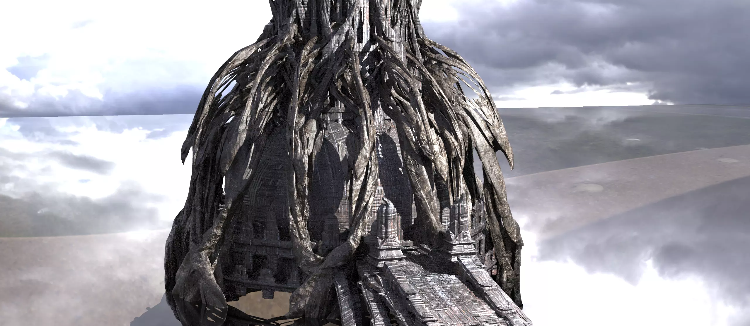 Druid Seer tower  3D model_0