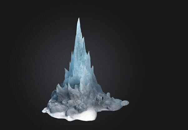 iceberg 3D model