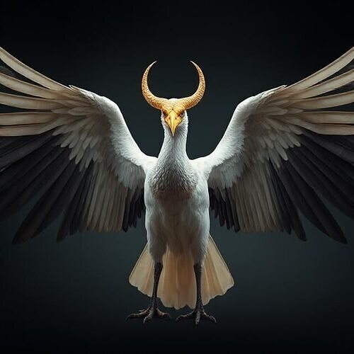 fantastic bird 3D model