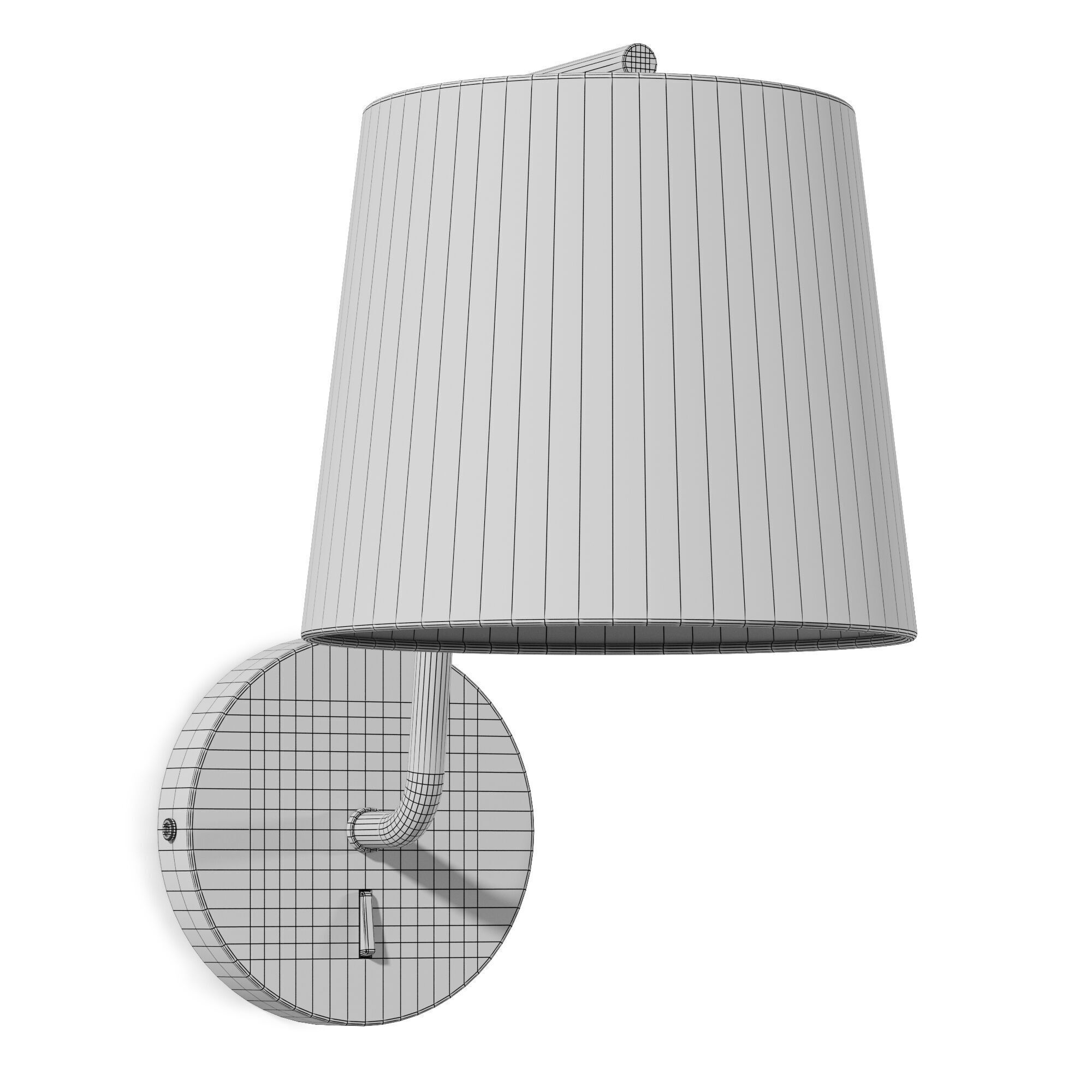 Faro Barcelona Berni Wall Lamp 3D model_7