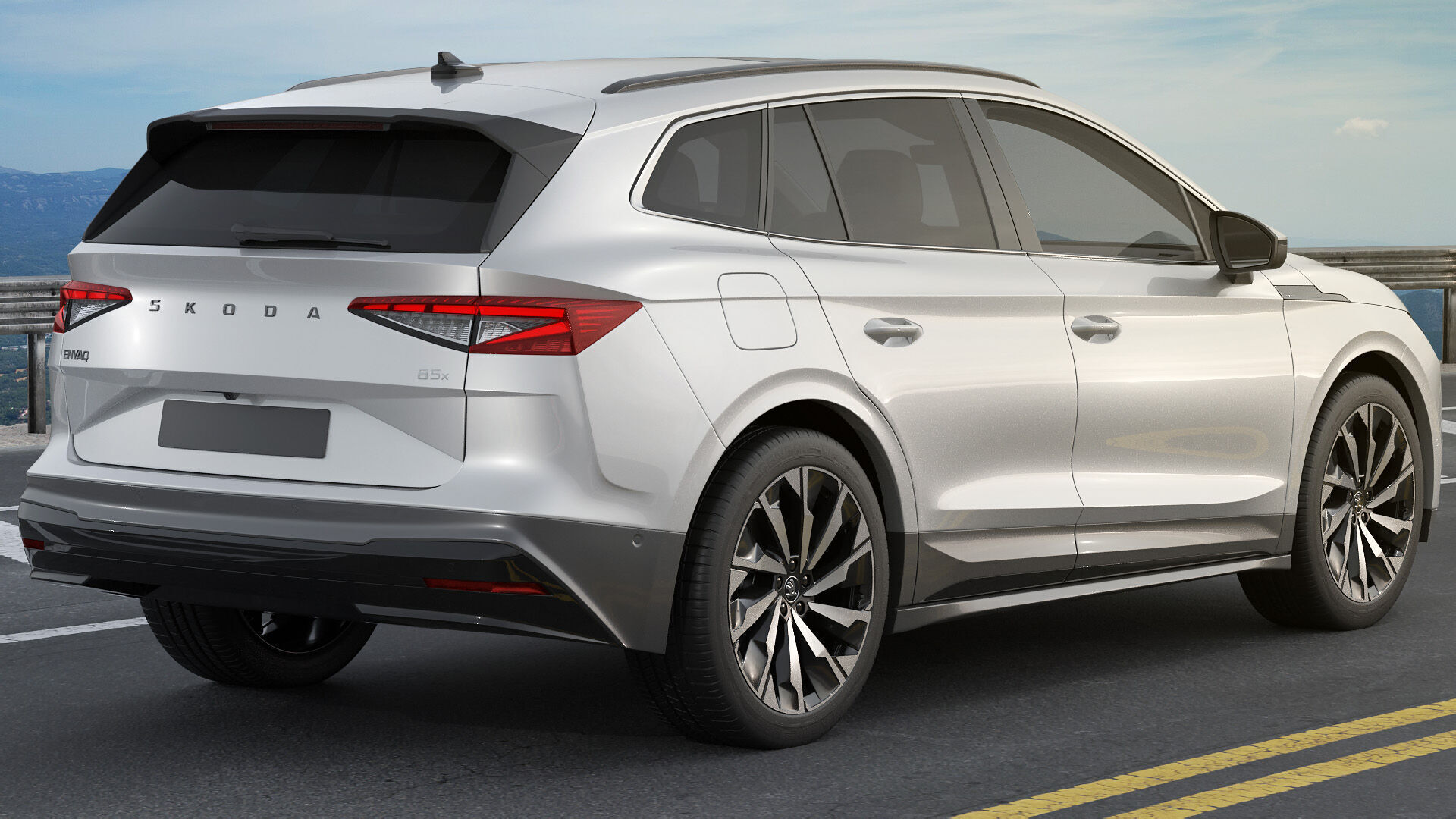 Skoda Enyaq 2025 3D model_4