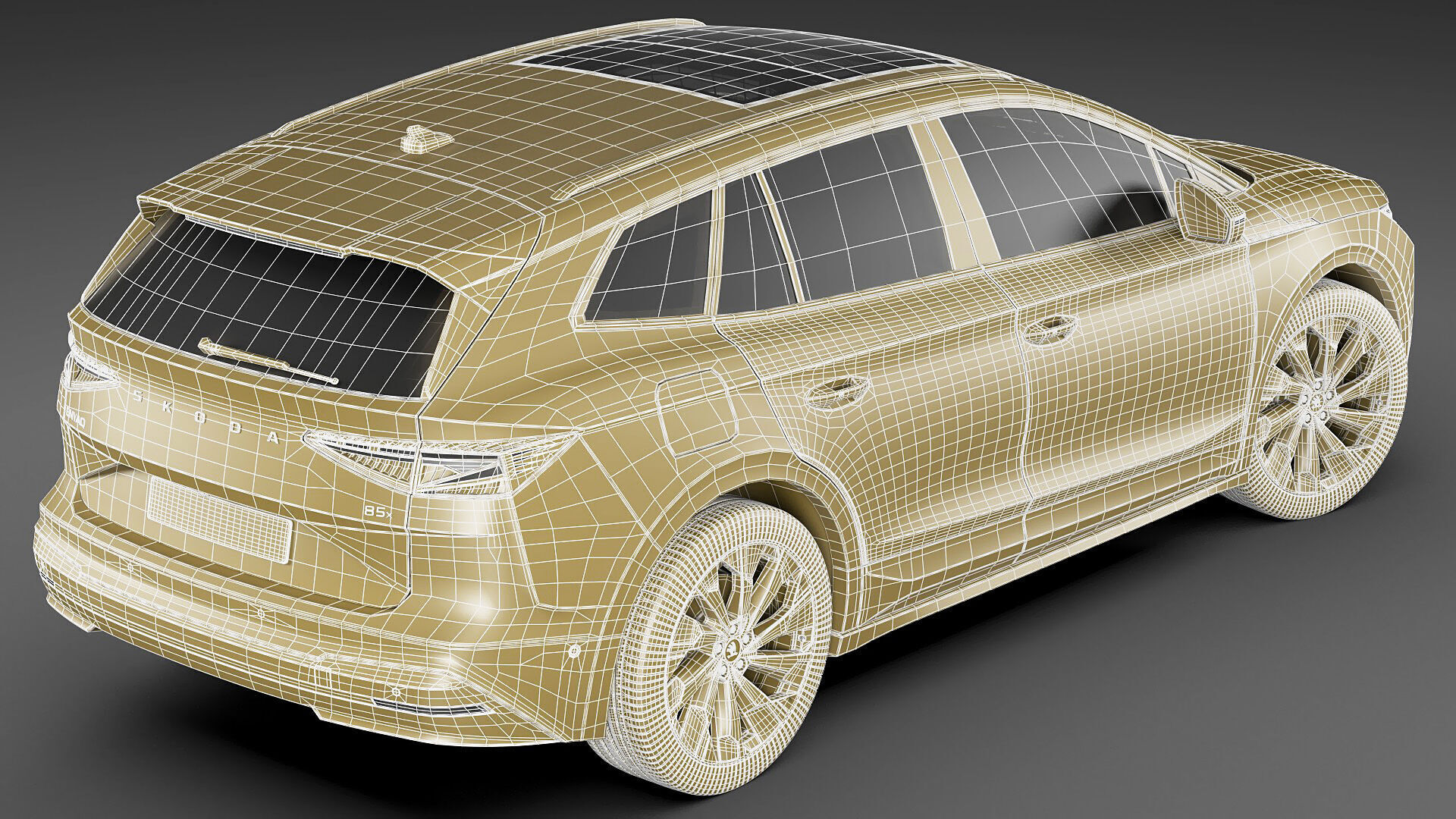Skoda Enyaq 2025 3D model_26