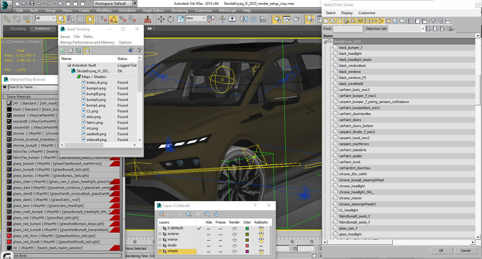 Skoda Enyaq 2025 3D model_29