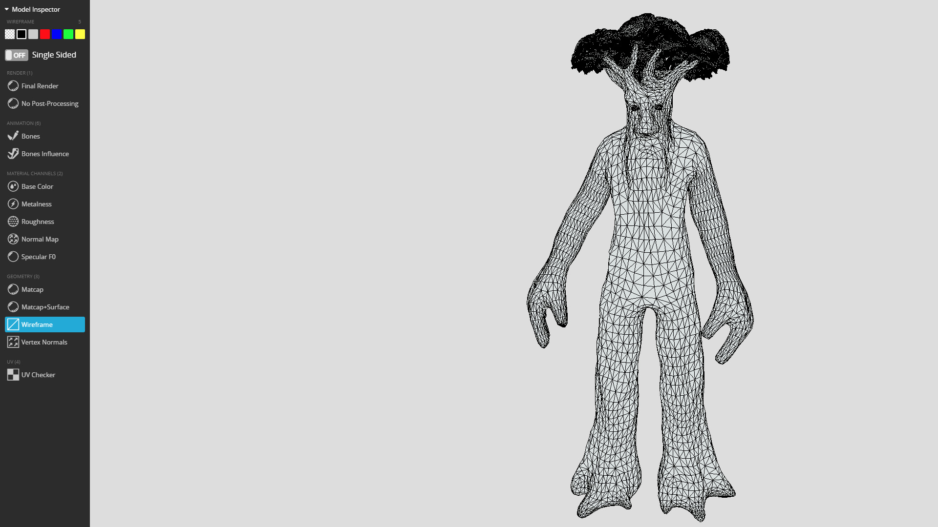 Ent tree herder Low-poly 3D model_10