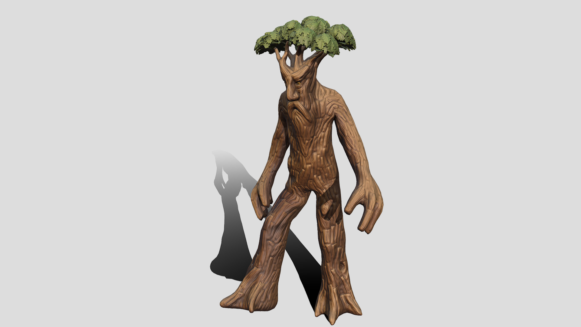 Ent tree herder Low-poly 3D model_3
