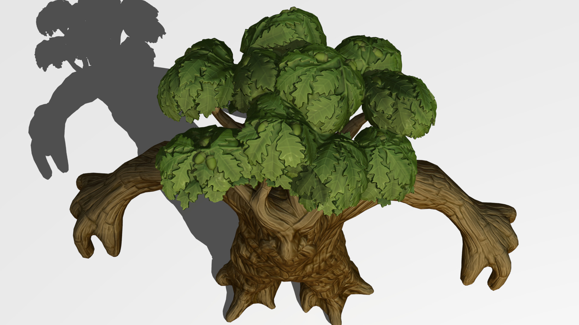 Ent tree herder Low-poly 3D model_12