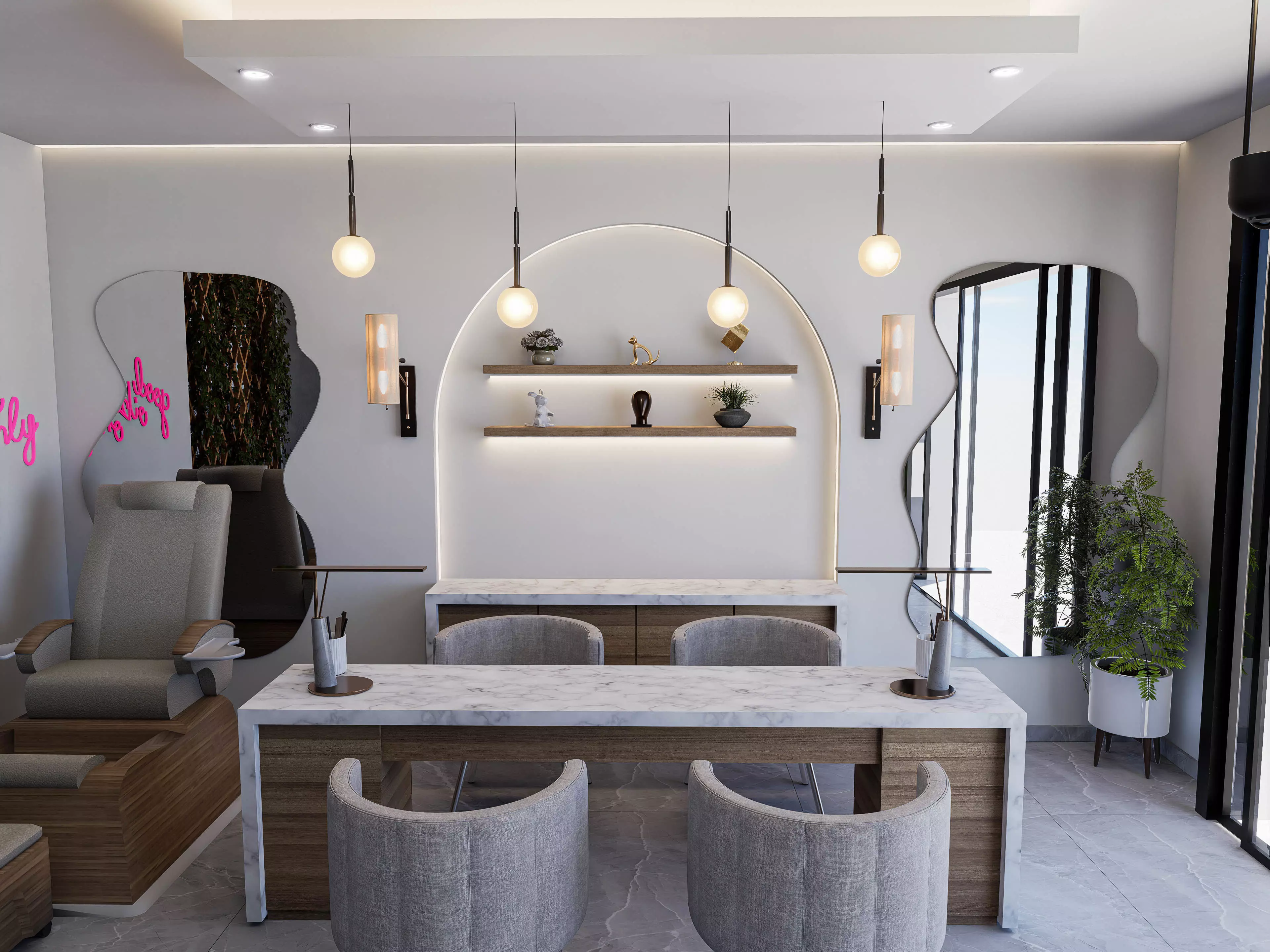 Nails Studio 3D model_0