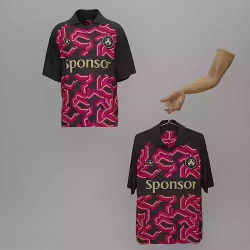 09 Customizable 3D Jersey Mockup with Two Animation