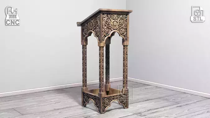 Analogion Lectern V3 - Digital files for CNC Router