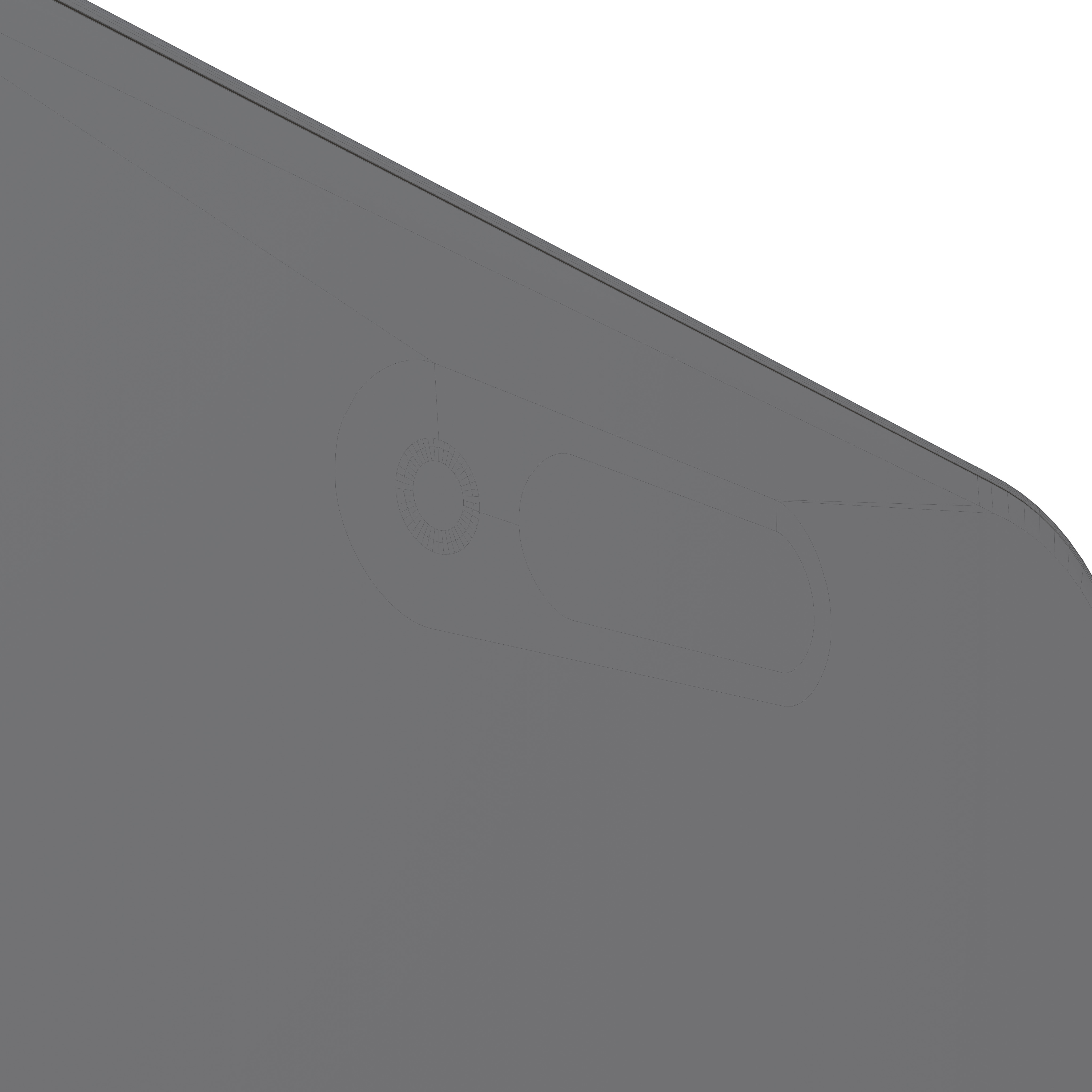 Apple iPhone 17 Pro White Low-poly 3D model_17