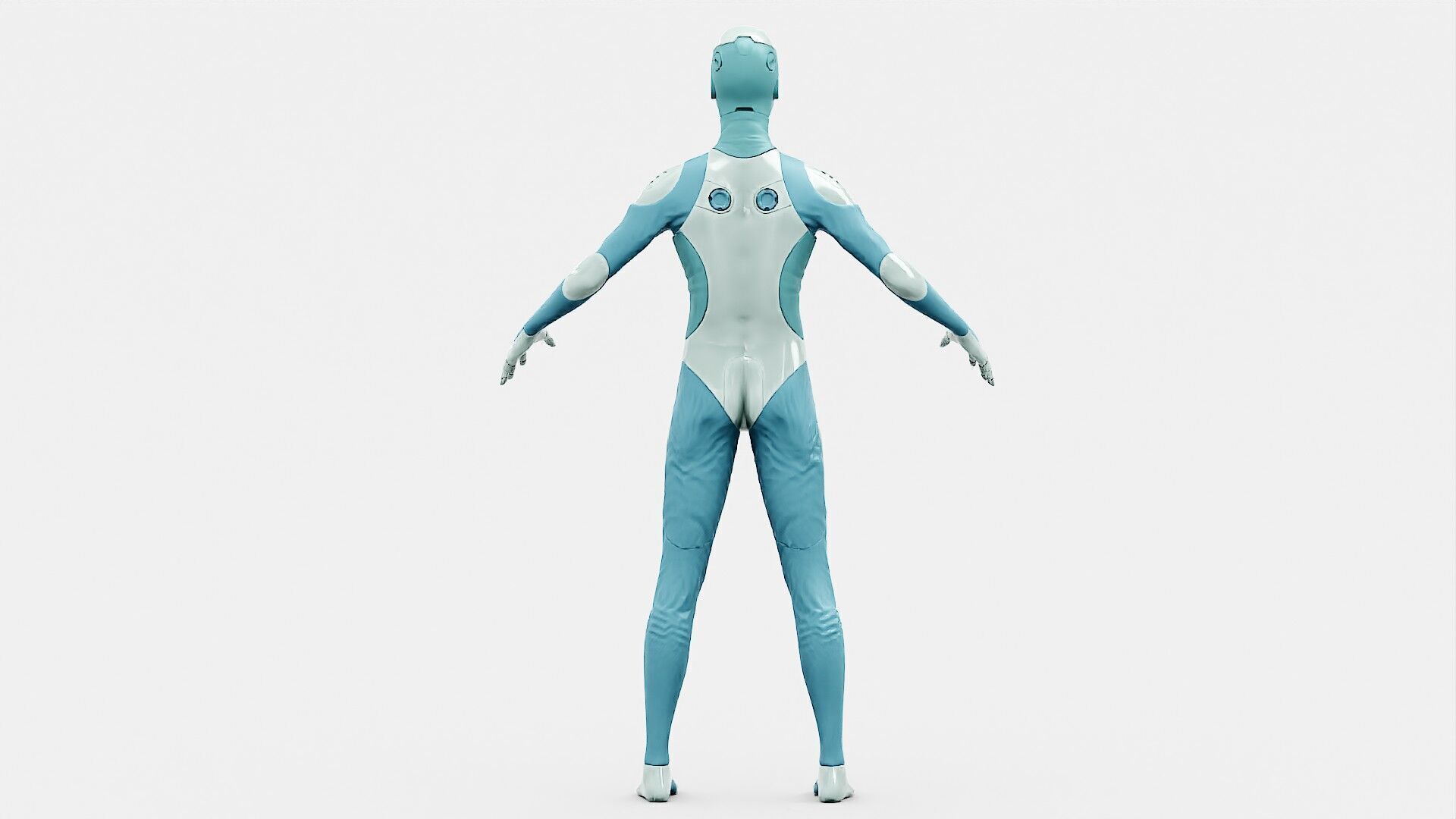 ROB-MECHA B  Rigged for Unreal Engine - Unity - MIXAMO  3D model_31