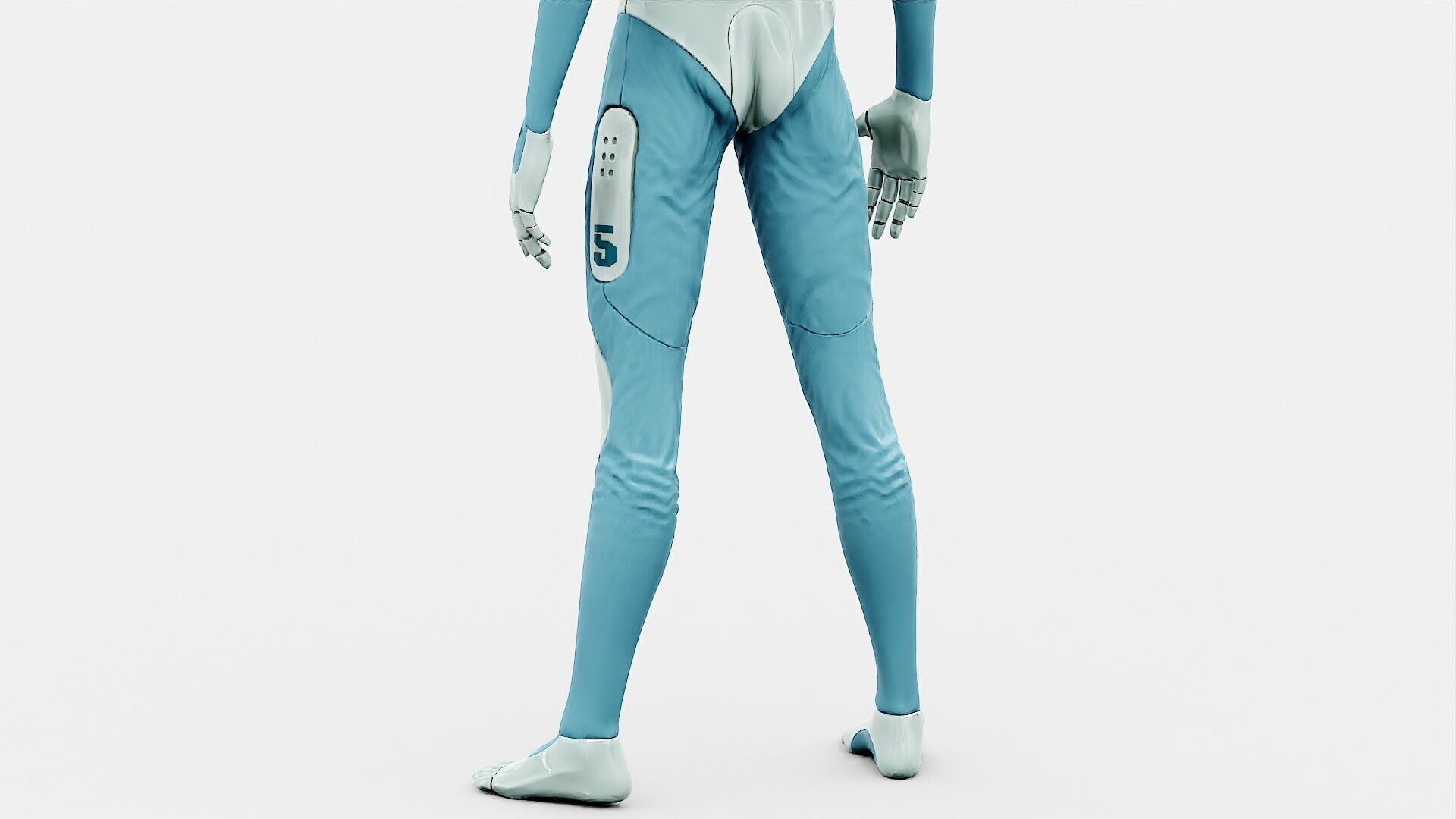 ROB-MECHA B  Rigged for Unreal Engine - Unity - MIXAMO  3D model_28