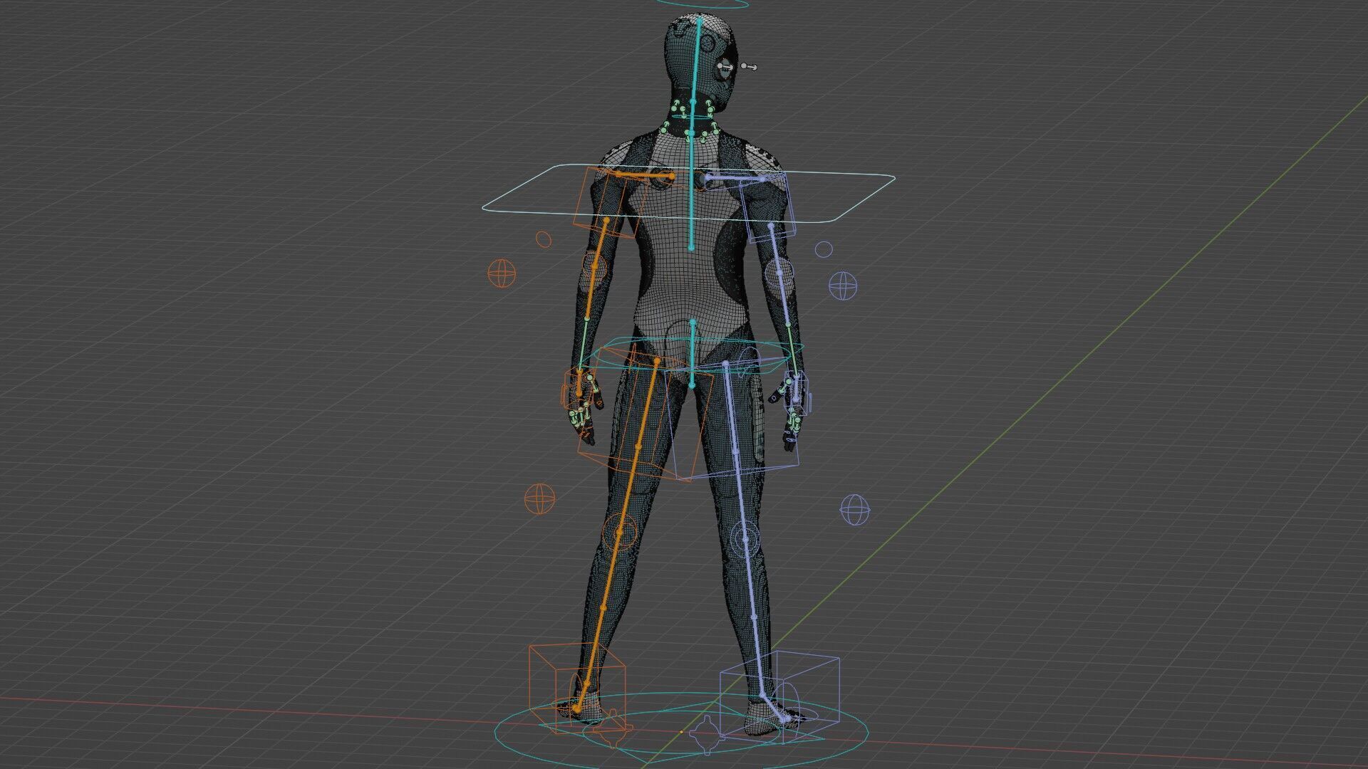 ROB-MECHA B  Rigged for Unreal Engine - Unity - MIXAMO  3D model_38