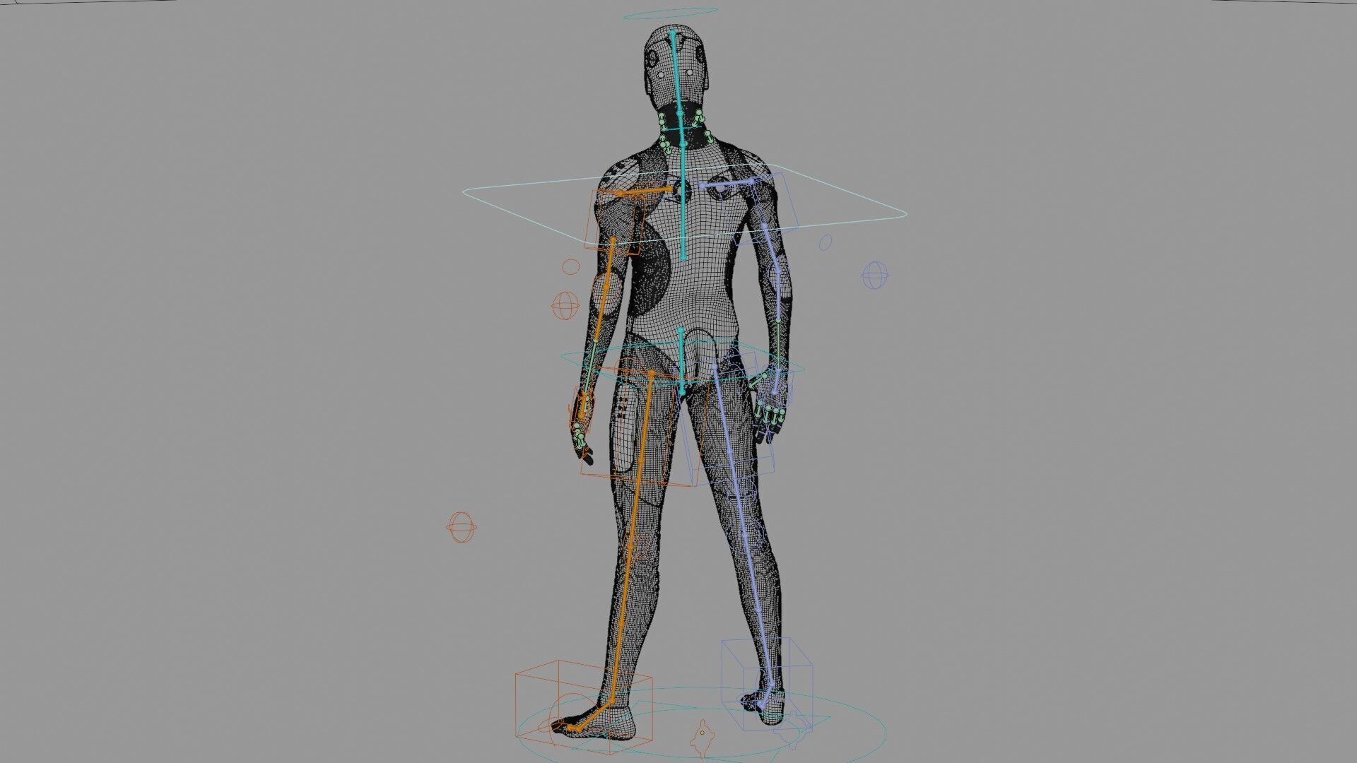 ROB-MECHA B  Rigged for Unreal Engine - Unity - MIXAMO  3D model_41
