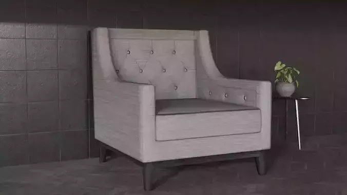 Theodore Grey Armchair