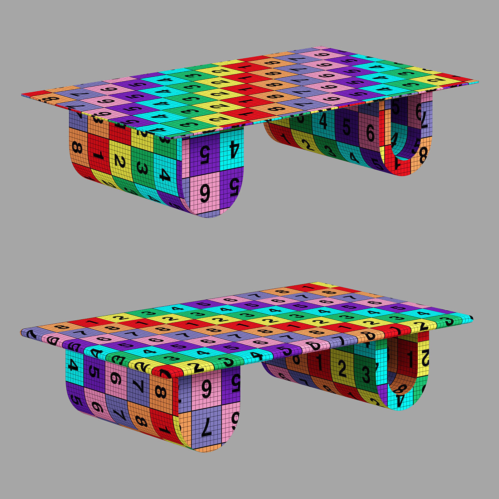 Yet Design Studio Tonoz Coffee Table 3D model_6