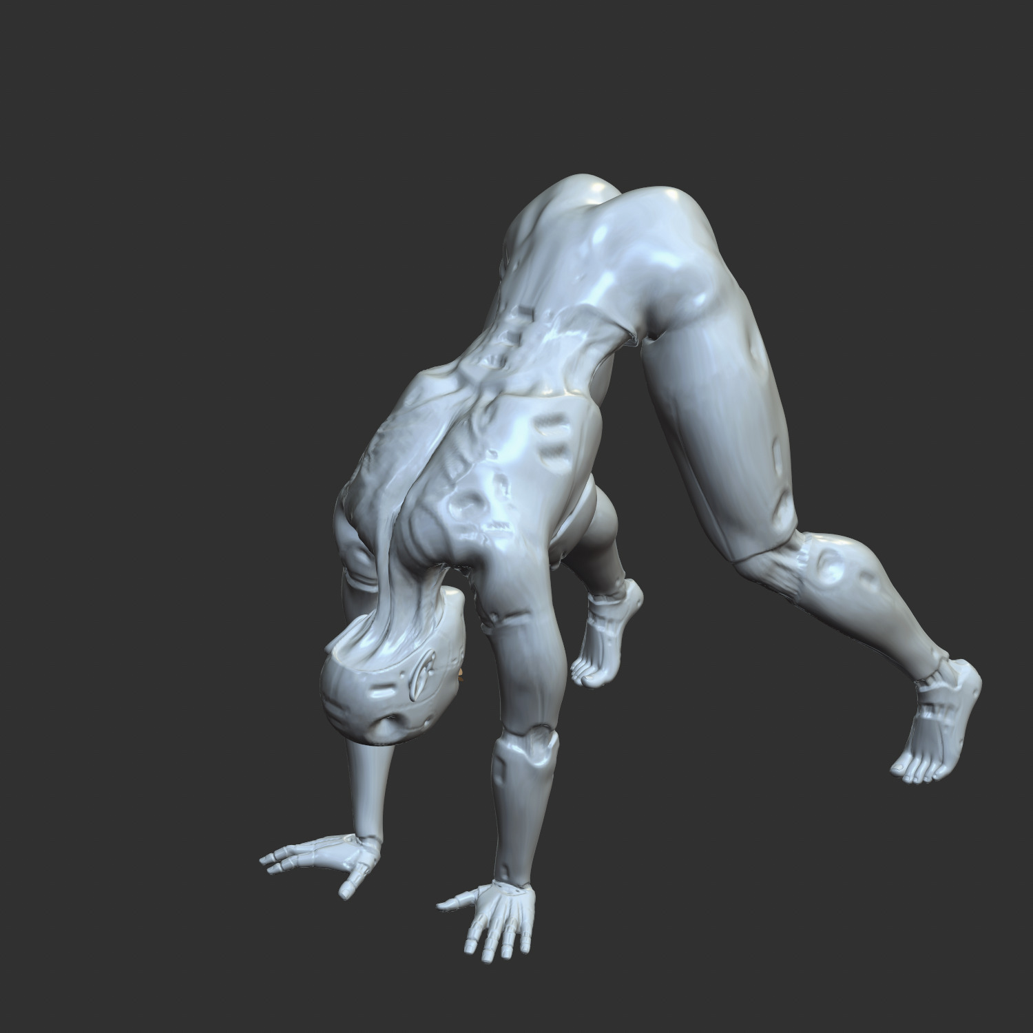 nsfw female robot 3D print model_7