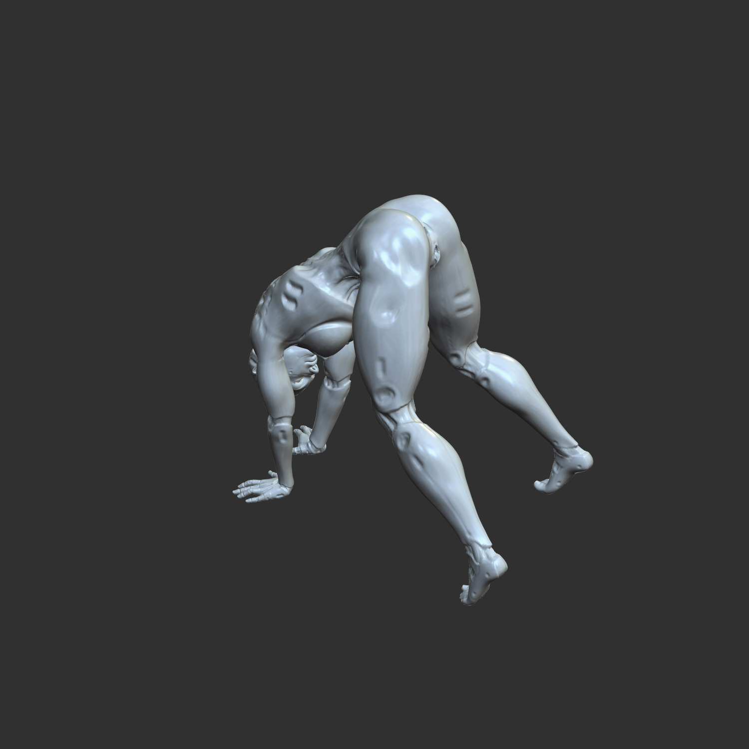 nsfw female robot 3D print model_6