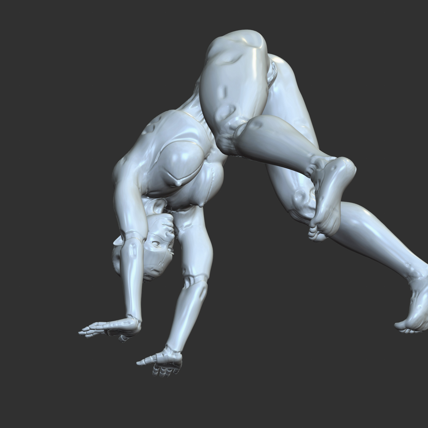 nsfw female robot 3D print model_3