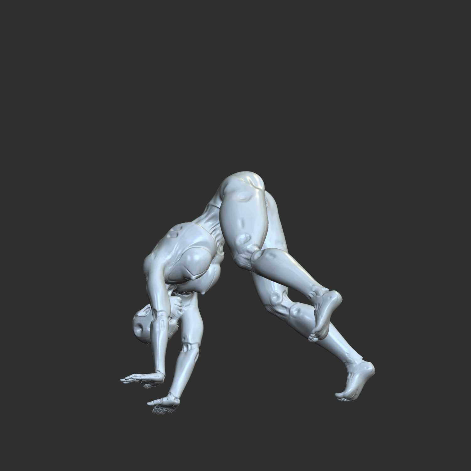 nsfw female robot 3D print model_4