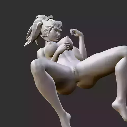 Hentai Anime Waifu with Ideal Curves NSFW Model