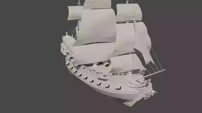Pirate Ship 3D model