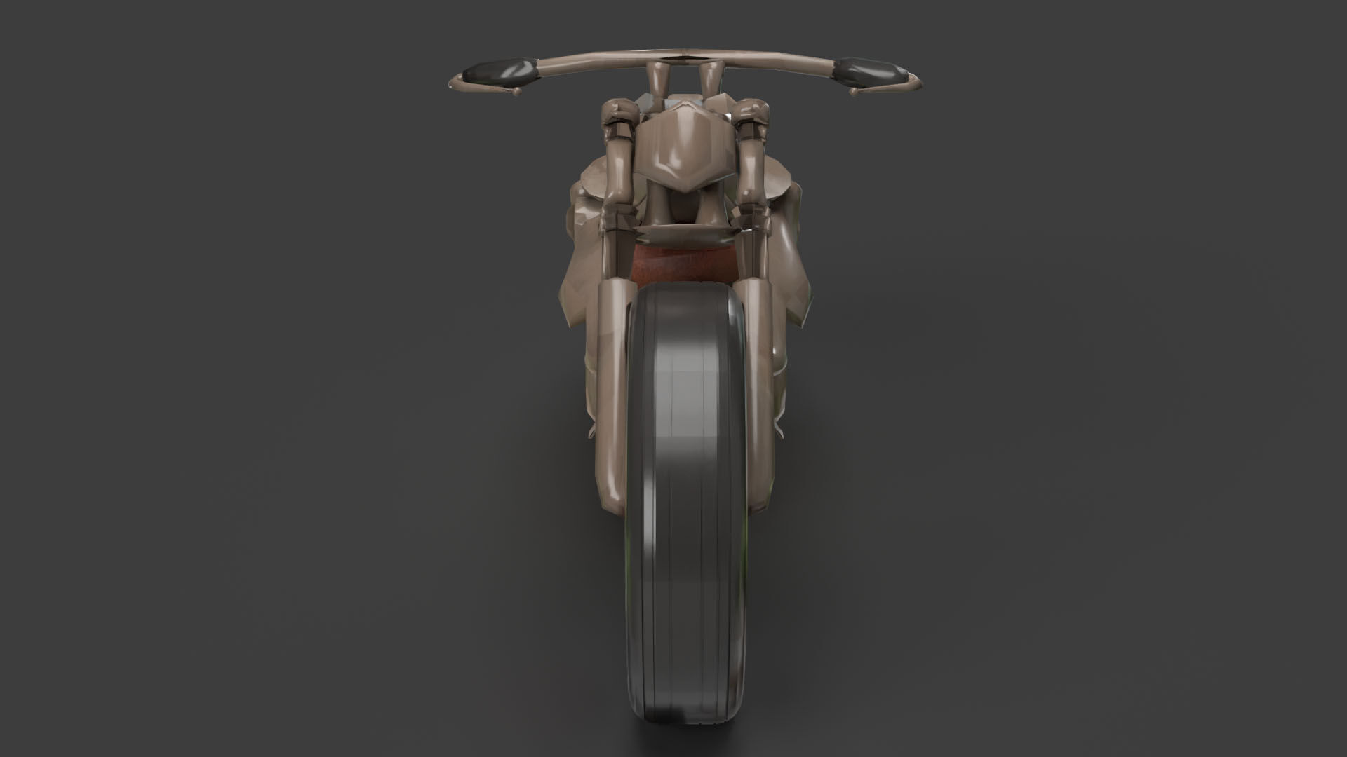 Scrap Motorcycle 3D model_6