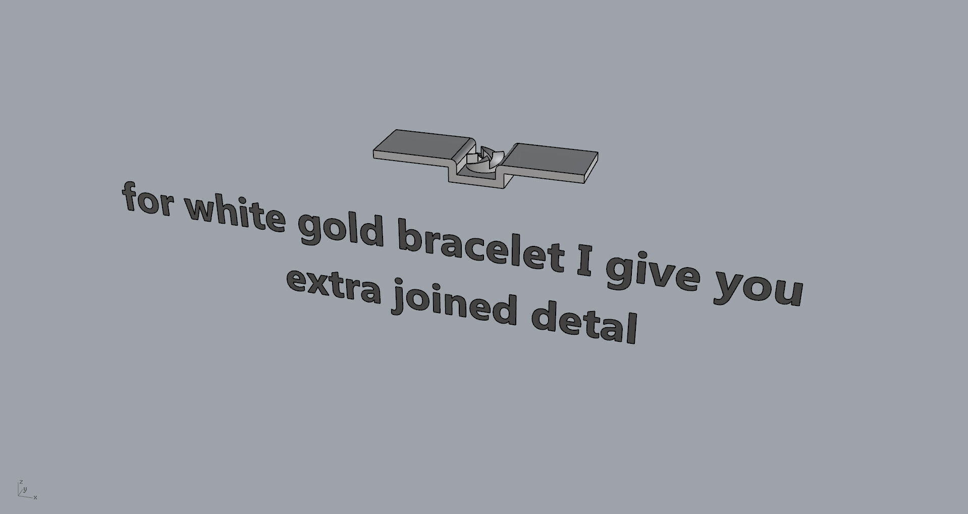 Honeycomb Beehaved Ribbon Chain bracelet 3D print model_15