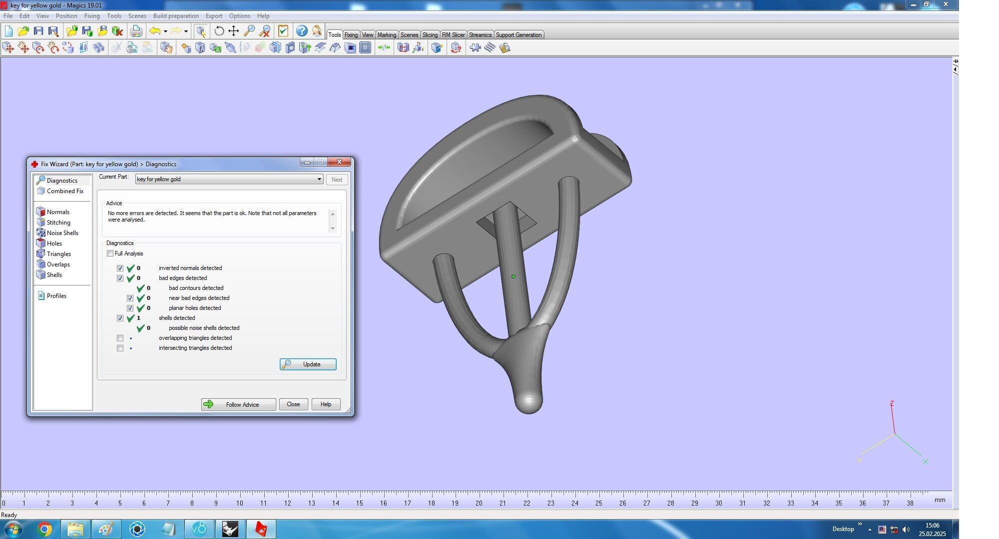 Honeycomb Beehaved Ribbon Chain bracelet 3D print model_40