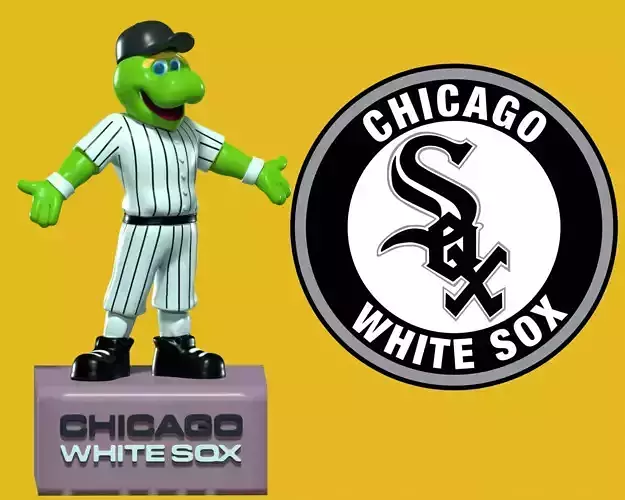 MLB - Chicago White Sox mascot statue - 3d Print