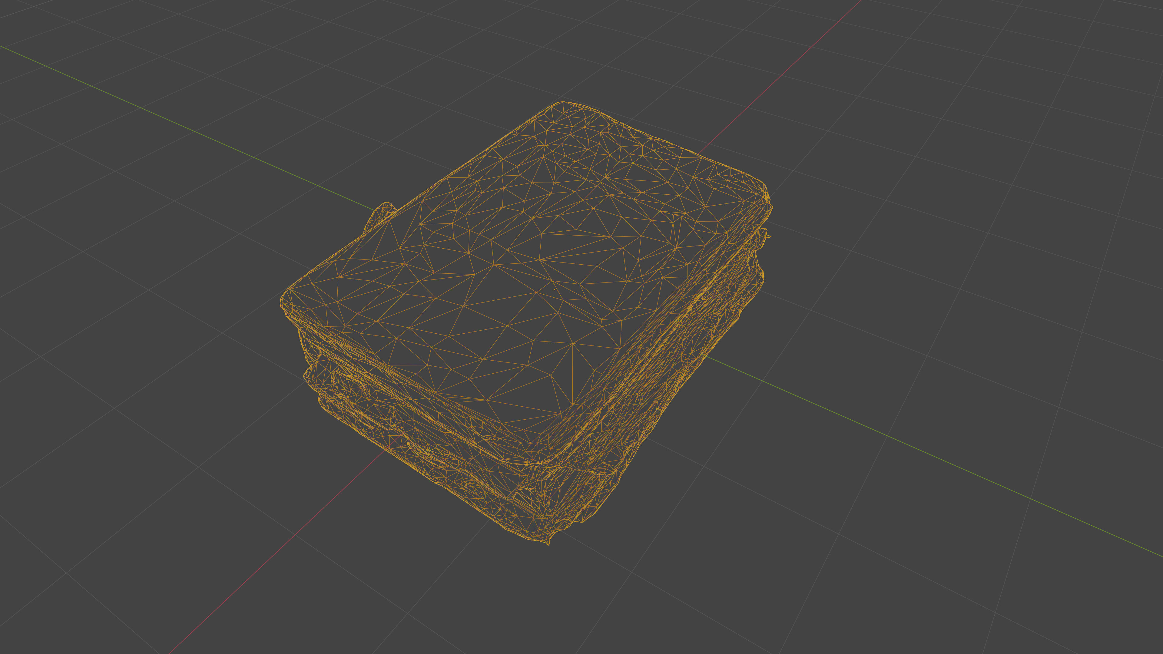 Scanned old damaged book Low-poly 3D model_19