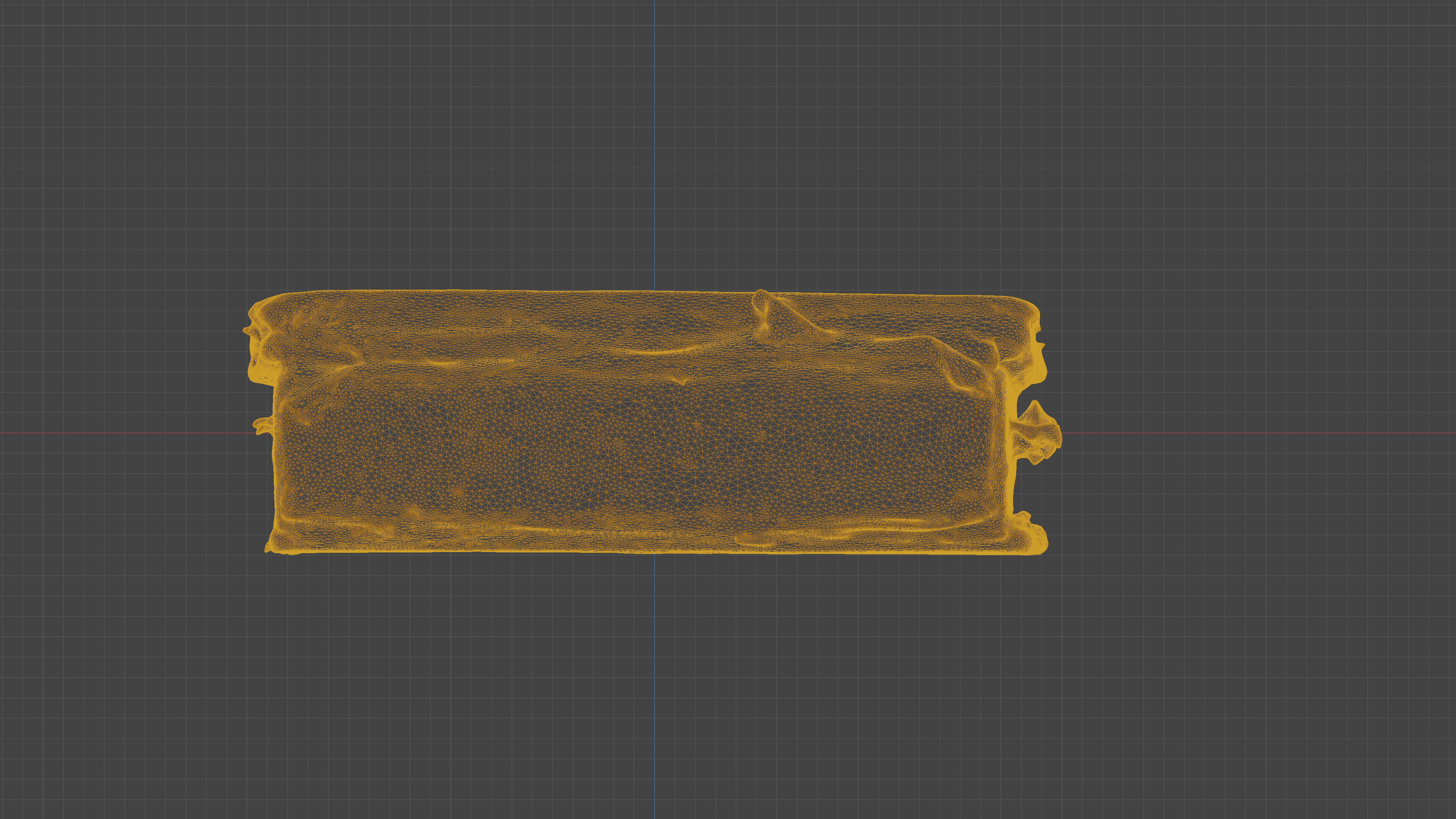 Scanned old damaged book Low-poly 3D model_23