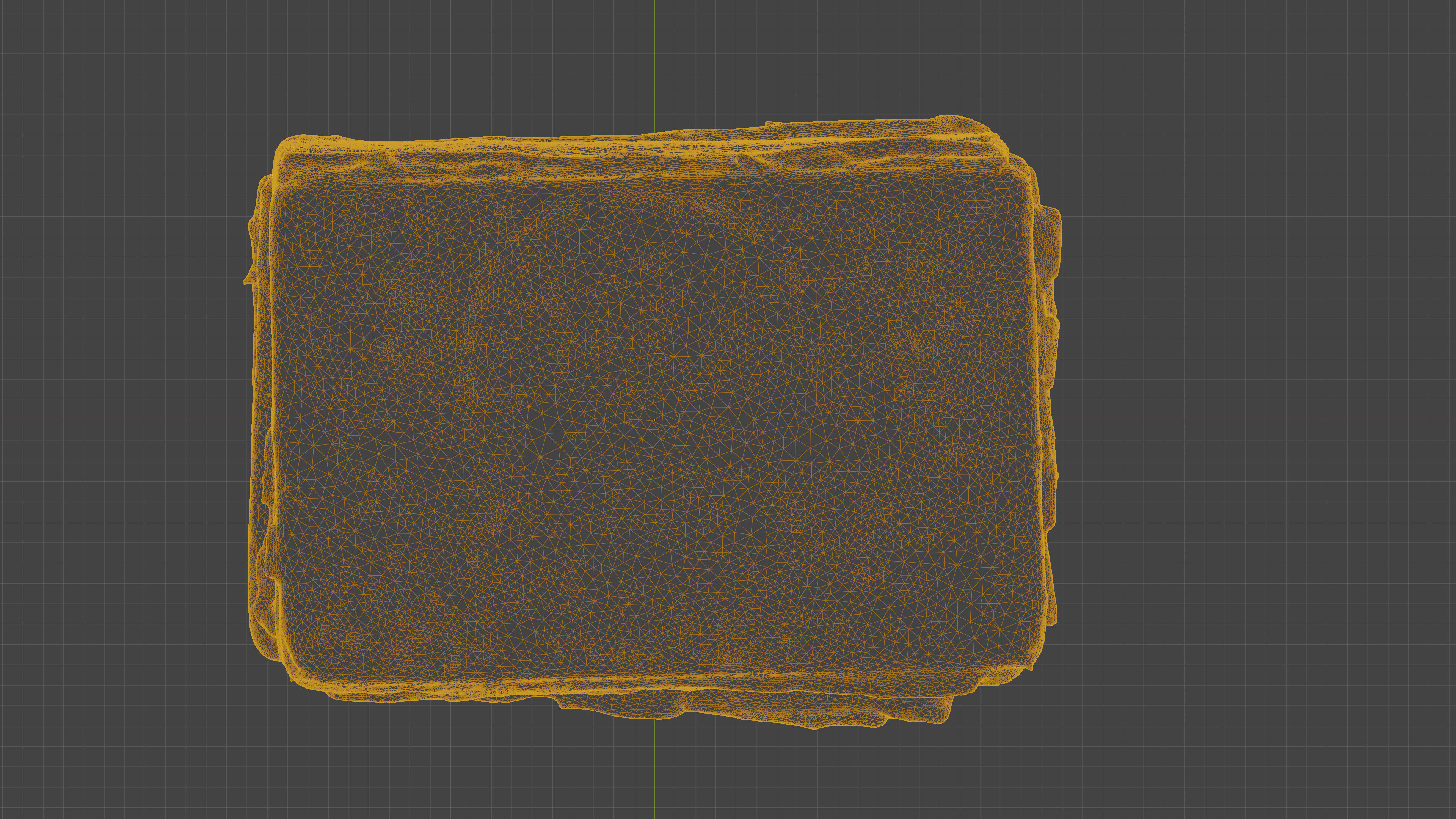 Scanned old damaged book Low-poly 3D model_22