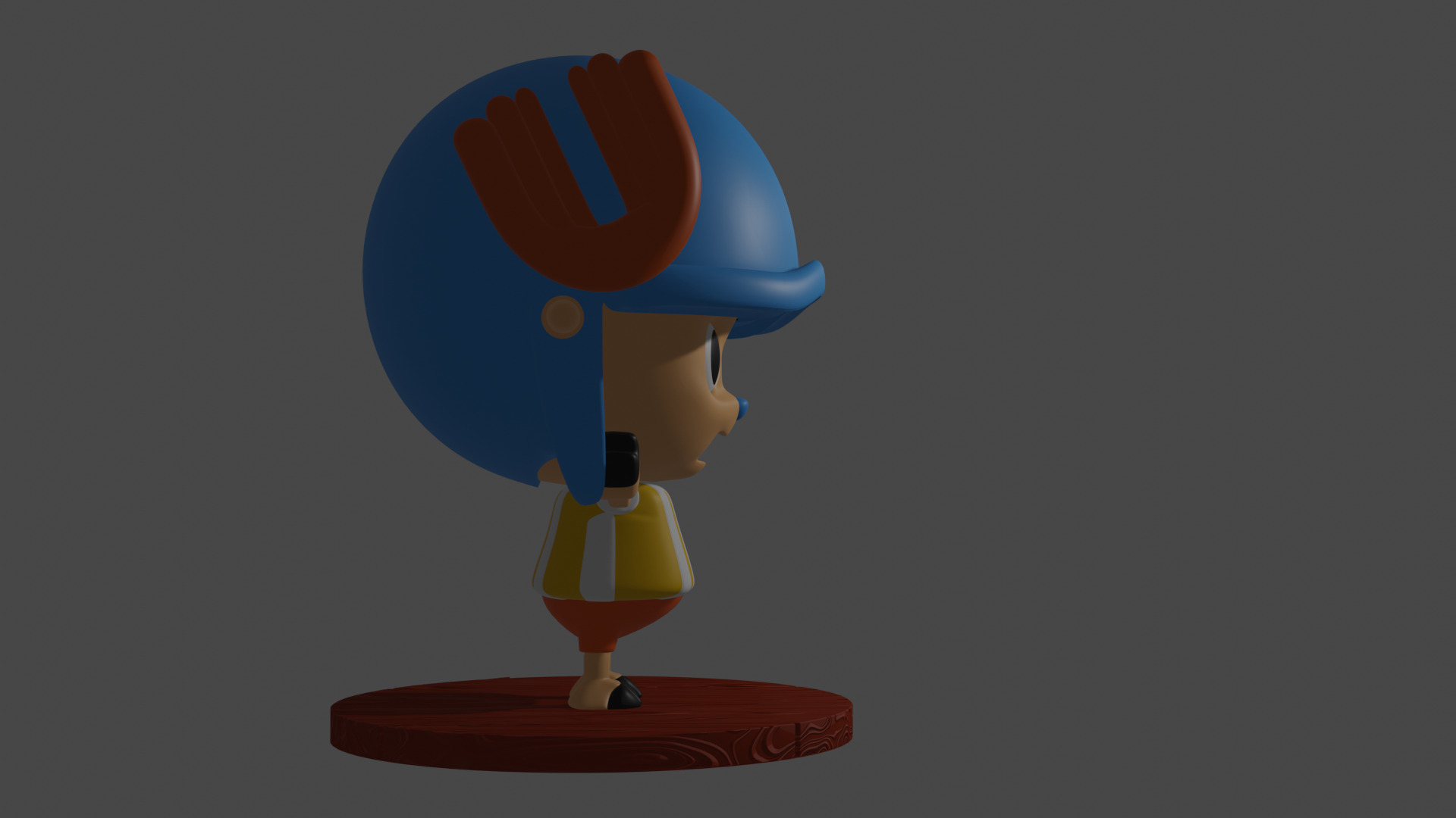 chopper one piece 3D print model_9