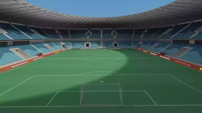 Soccer Stadium Interior and Exterior