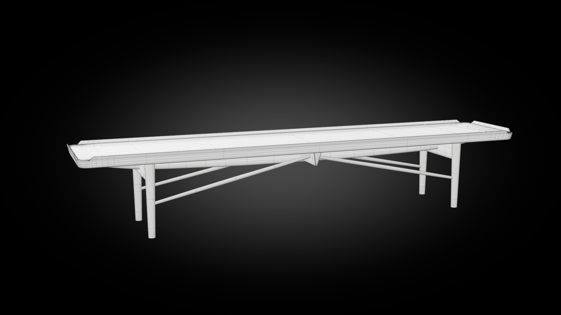 Cocktail Bench 3D model_12