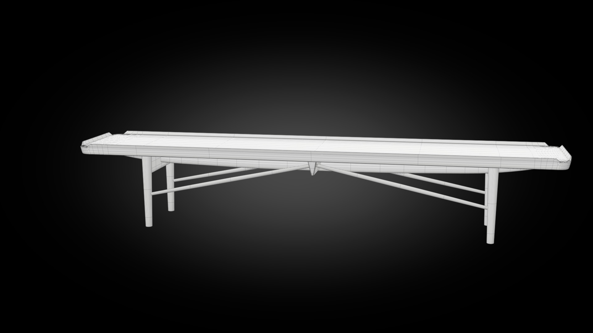 Cocktail Bench 3D model_14